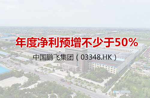 中國鵬飛集團(tuán)（03348）年度凈利預(yù)增不少于50%